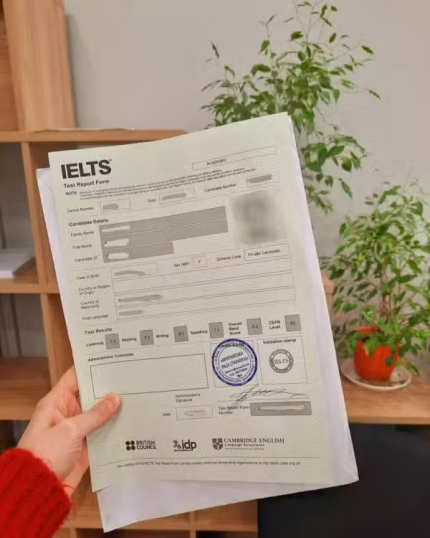 Registered IELTS, TOEFL certificates For Sale